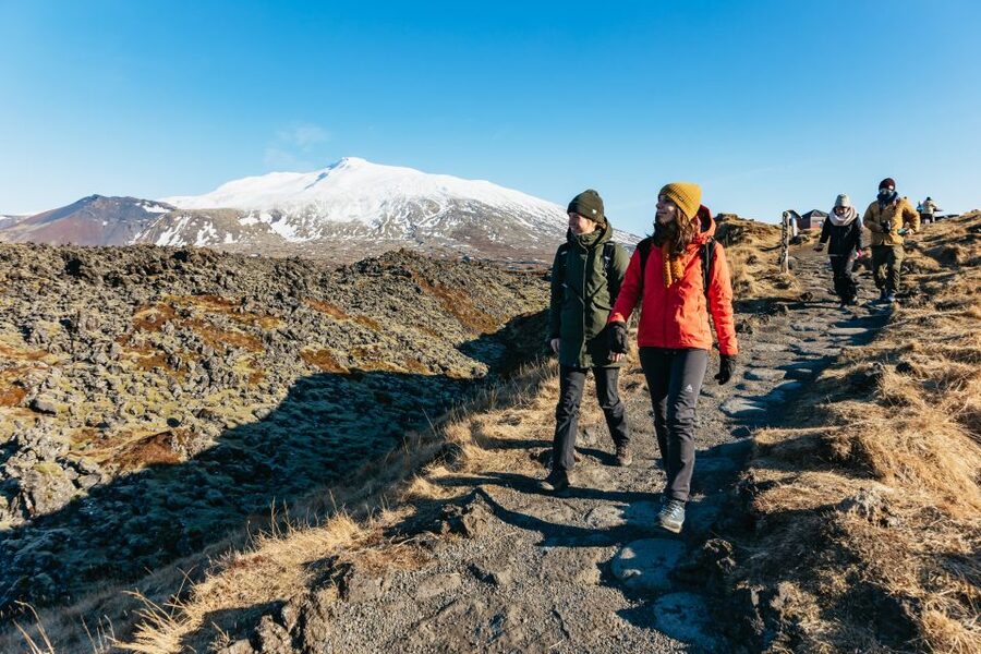 From Reykjavik: Snæfellsnes Peninsula Full-Day Tour - Borgarnes break and Vatnaleið: your morning warm-up