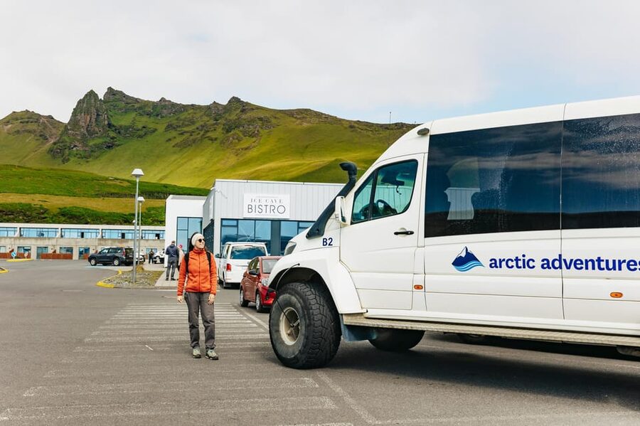 From Vik: Katla Ice Cave and Super Jeep Tour - The glacier walk: what it feels like in practice