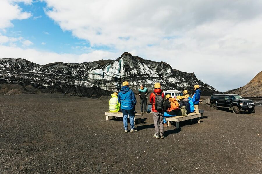 From Vik: Katla Ice Cave and Super Jeep Tour - Waterfalls on the way: Seljalandsfoss and Skógafoss from Reykjavík