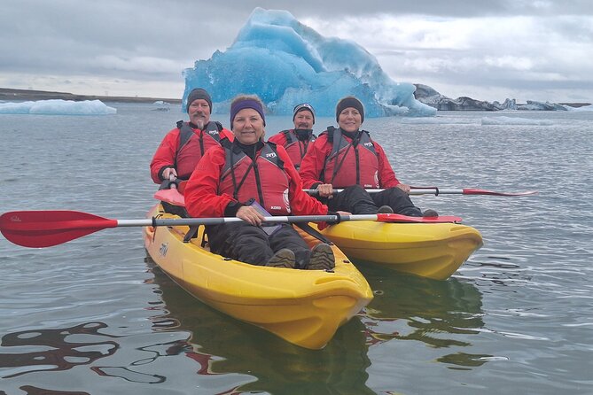 Glacier Combo Kayking at Glacier Lagoon and Glacier Hike - Weather reality near the glacier, and how it affects your plans