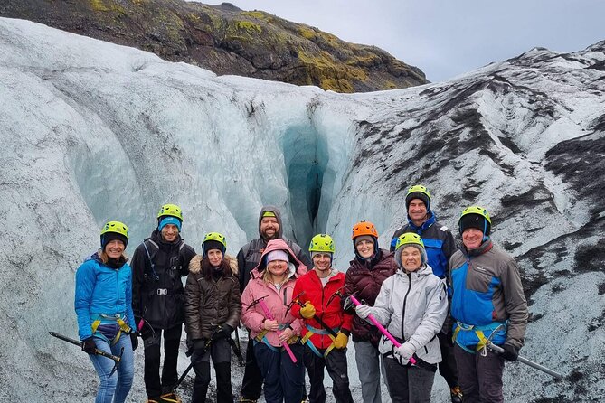 Glacier Hike, South Coast Waterfalls, Black Beach & Sky Lagoon - Who should book this glacier and hot-springs combo