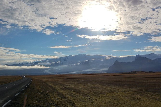 Glacier Lagoon, Diamond Beach, Black Sand Beaches and Waterfalls - Vatnajökull and Dyrhólaey: ice cap scale and coastal viewpoints
