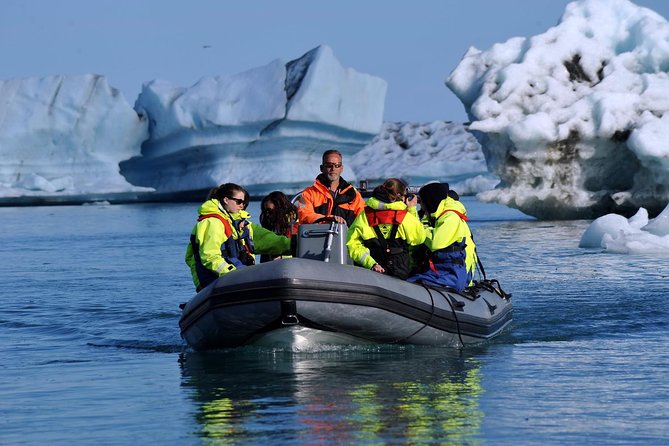 Glacier Lagoon & South Coast. Private Day Tour - Jokulsarlon Glacier Lagoon: ice colors that change while you watch