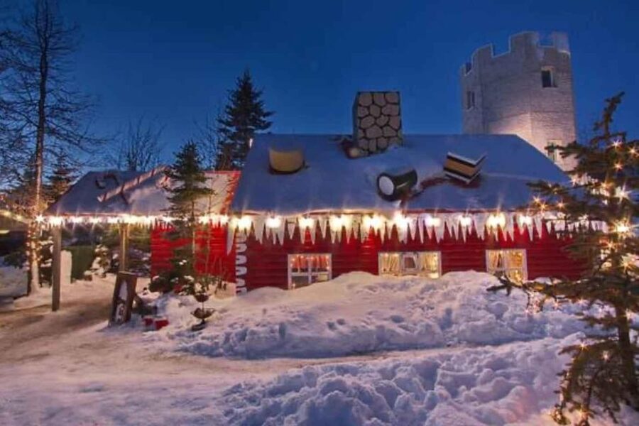 Goðafoss Waterfall, Santa Claus House and Forest Lagoon - Santa Claus House in Akureyri, Plus the Jólasveinn Factor