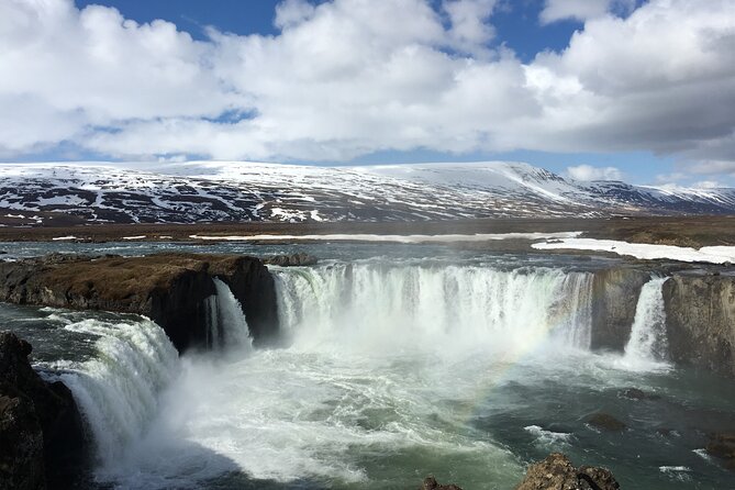 Godafoss Waterfall Shore Excursion From Akureyri Port - The Goðafoss waterfall visit: timing, walking, and photo time