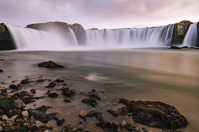 Godafoss Waterfall & Turf House Half-Day Tour from Akureyri Port - Stop 2, Goðafoss: The Waterfall of the Gods and the 1000 AD Story