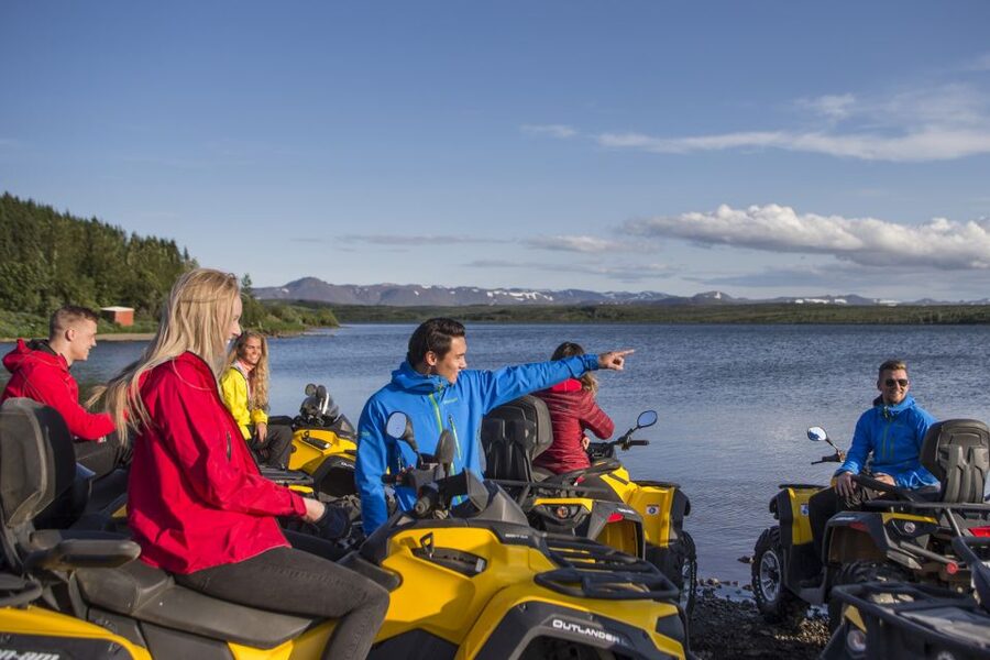 Golden Circle and ATV: Full-Day Combo Tour from Reykjavík - Morning setup: pickup, safety briefing, and what gear covers