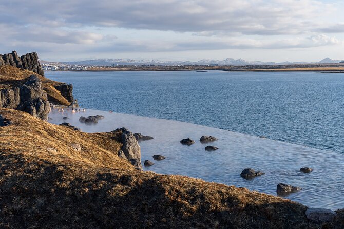 Golden Circle and Sky Lagoon Geothermal Spa Tour from Reykjavik - Gullfoss waterfall: powerful tiers, quick food option, and photo strategy