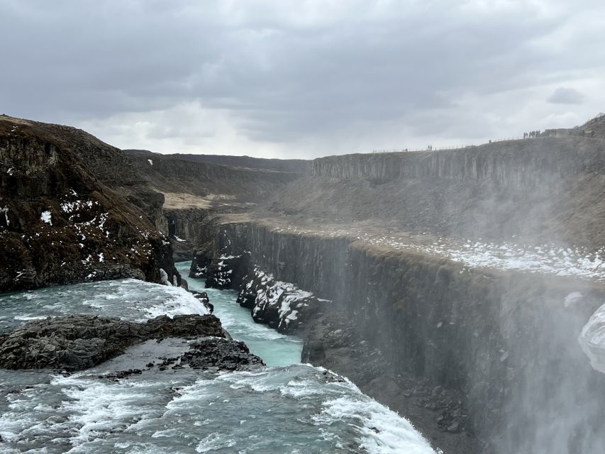 Golden circle, hot spring bakery, tomato farm private tour - Gullfoss Waterfall: the Golden Falls factor