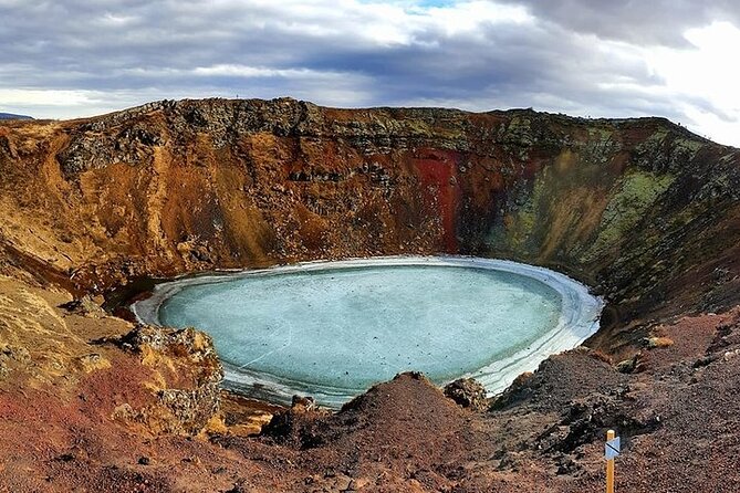 Golden Circle, Kerid Crater & Geothermal Lagoon -Small Group Tour - Gullfoss in a 40-minute window, big power without the long haul