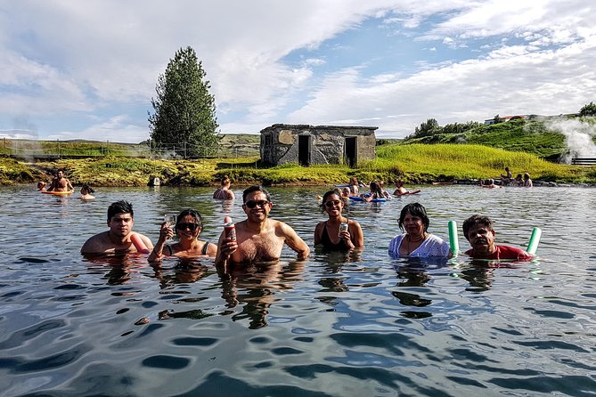 Golden Circle Private Day Tour - up to 9 passengers - Secret Lagoon at Gamla Laugin: a warm reset after a long day