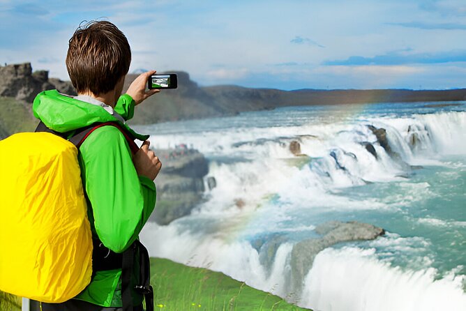 Golden Circle Private Tour with Kerid Crater from Reykjavik - Brúarfoss waterfall: blue water with a calmer vibe