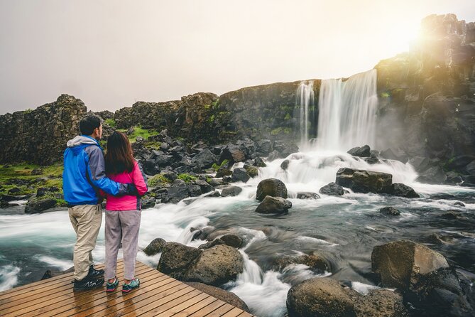 Golden Circle Private Tour with Kerid & Faxi Waterfall: Reykjavik - Öxarárfoss: The Waterfall Stop That Keeps Things Calm