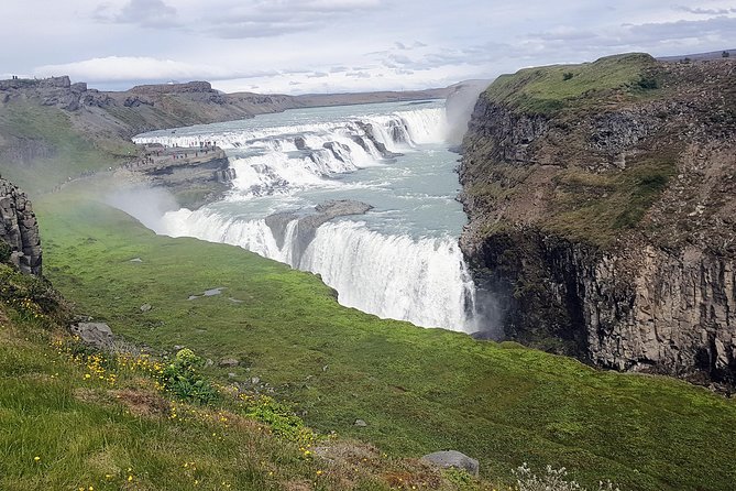 Golden Circle Tour - Gullfoss waterfall plus Faxi: glacier power up close