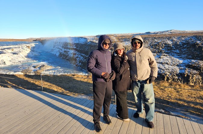 Golden Circle Tour Small Group - Discover Icelandic Icons - Gullfoss, two tiers and 32 meters of power