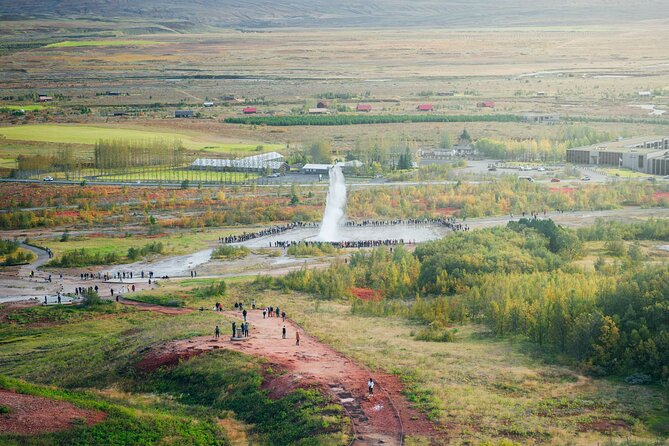 Golden Circle Tour with Laugarás Lagoon Admission - Laugarás Lagoon: warm pools, cold plunge, saunas, and waterfall grotto time