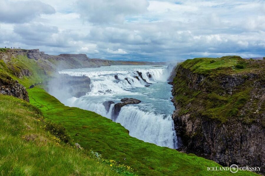 Golden Circle with Lunch & Blue Lagoon Transfer (Up to 8 p.) - Gullfoss Falls: where the waterfall steals the show