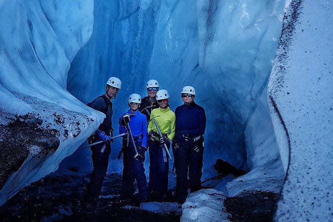 Half-Day Vatnajokull Glacier Small Group Tour from Skaftafell - Entering the glacier: learning crampons before you chase the good ice