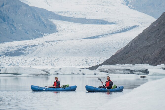 Heinabergslón Kayak and Hike - Physical effort and small-group pacing (max 6)