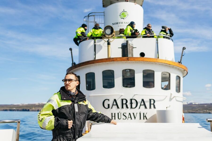 Húsavík: Whale Watching Tour with Guide - Warm drink timing: why the hot chocolate moment matters more than you think