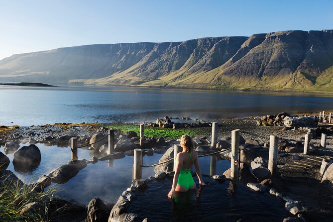 Hvammsvík Hot Spring with Return Transfers from Reykjavík - Hvammsvík Hot Springs: A fjord-side soak that feels calmer than the big-name pools