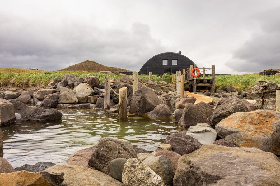 Hvammsvik Hot Springs: Admission Package - The Soak Circuit: Pools, Steam Room, and Ocean Cooling