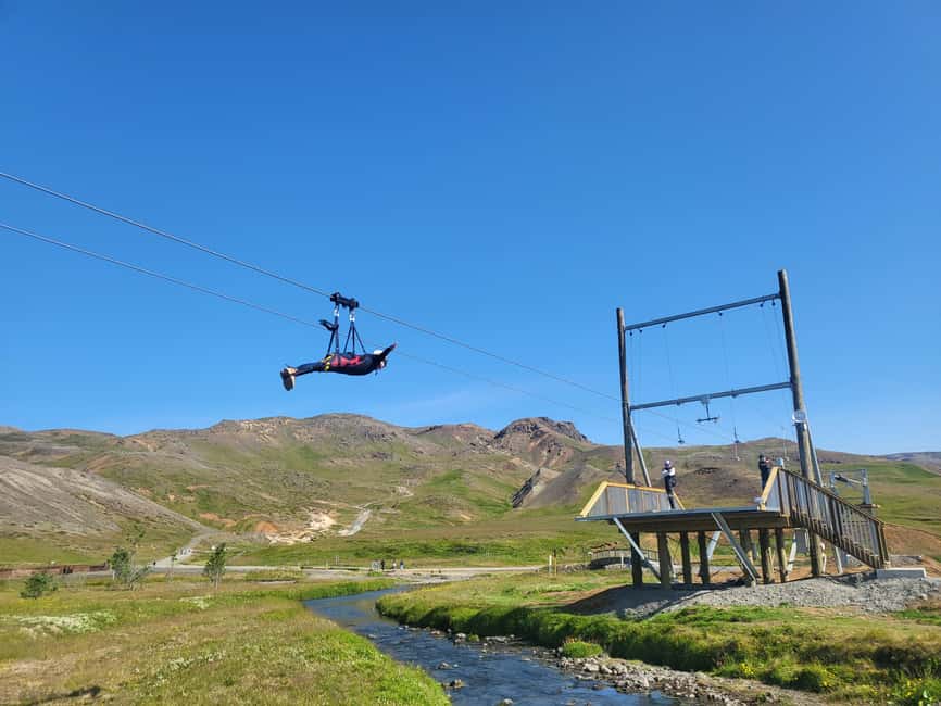 Hveragerdi: Mega Zipline Experience - Equipment, safety guidance, and what you’ll actually do on site