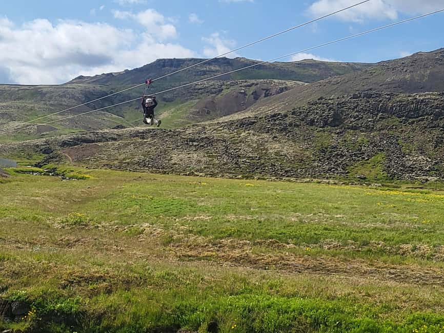 Hveragerdi: Mega Zipline Experience - Price and value: $69 for one of Iceland’s most intense thrills