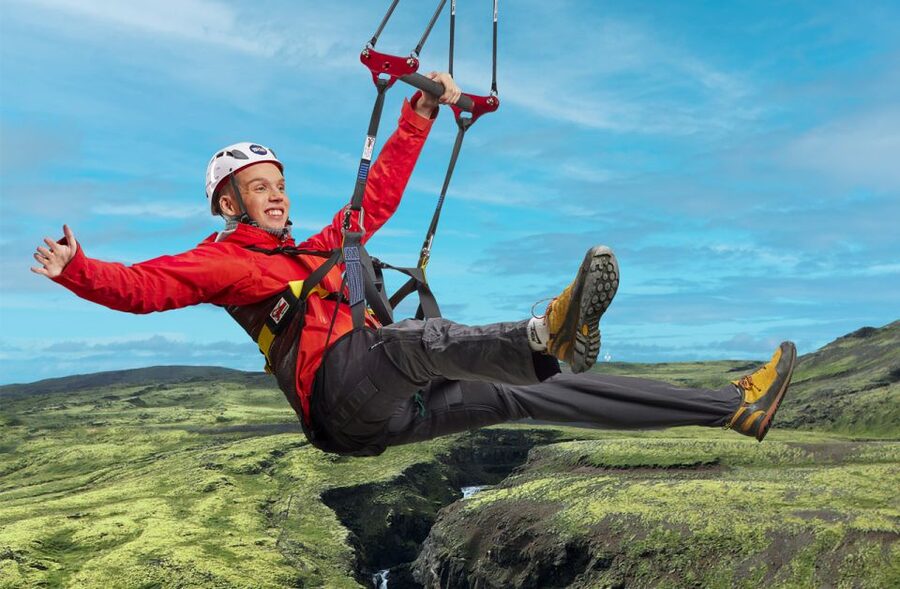 Hveragerdi: Mega Zipline Experience - Árhólmar 1 start point and what that means for timing