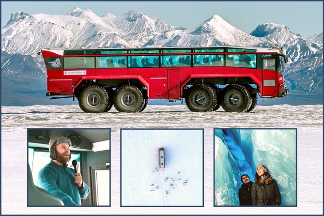 Ice Cave and Glacier Tour in Glacier Monster Truck from Gullfoss - Sleipnir Monster Truck: the ride that makes this day work