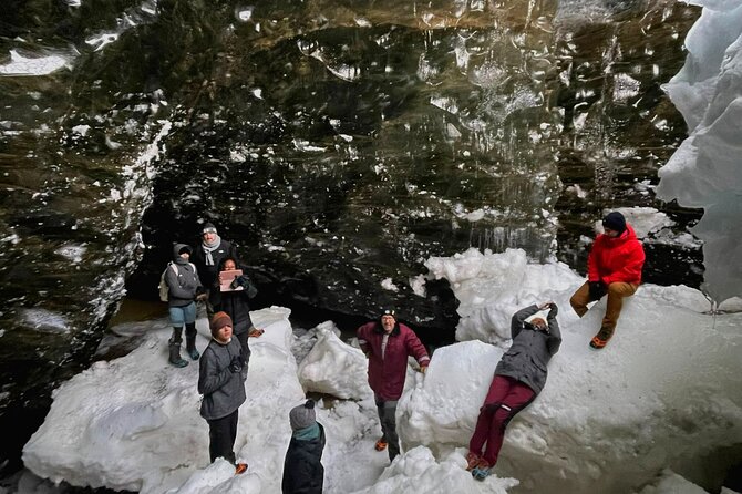 Ice Cave and Glacier Tour in Glacier Monster Truck from Gullfoss - How the schedule plays out in real time
