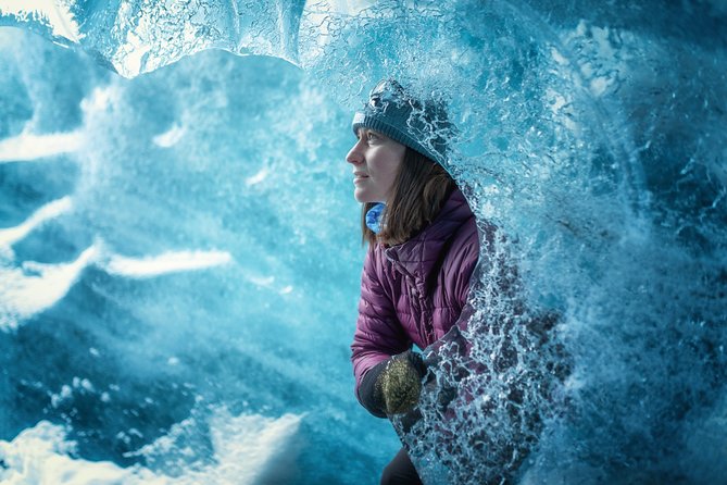 Ice Cave Captured - Professional Photos Included - What You Need to Wear for Glacier Ice Cave Weather