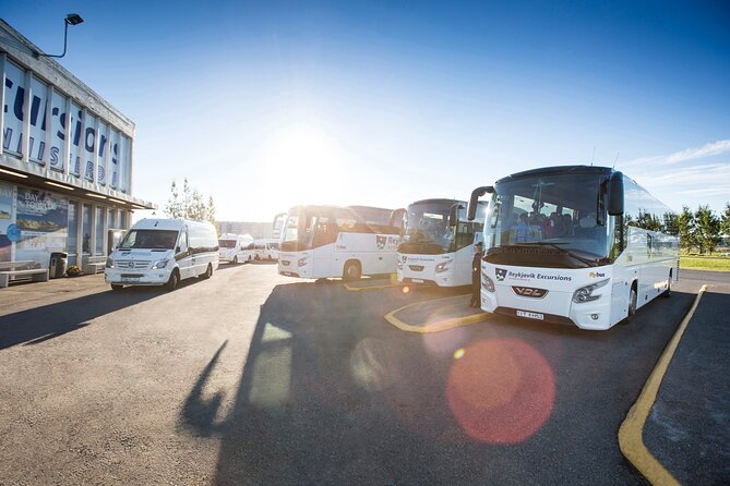 Iceland Airport Transfer from Reykjavík Hotels to KEF Airport - From the Small Shuttle to BSÍ, Then the Larger Coach to the Airport