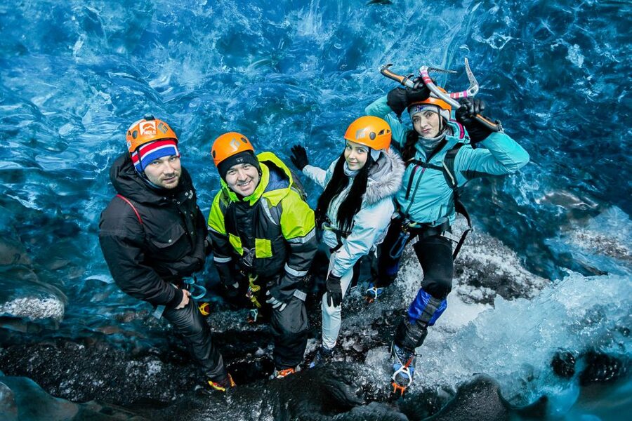 Iceland: Private Glacier Hike and Ice Cave Photo Tour - Getting to the Outlet Glacier by Super Jeep