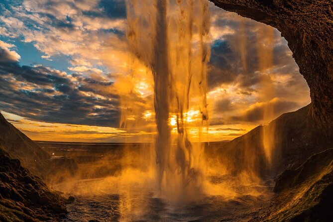 Iceland South Coast Tour with Pickup - Skogafoss: wide, powerful, and camera-friendly