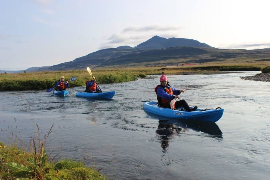 Icelandic Kayak Trip - Svartá River Kayaking, Minus the Whitewater Drama