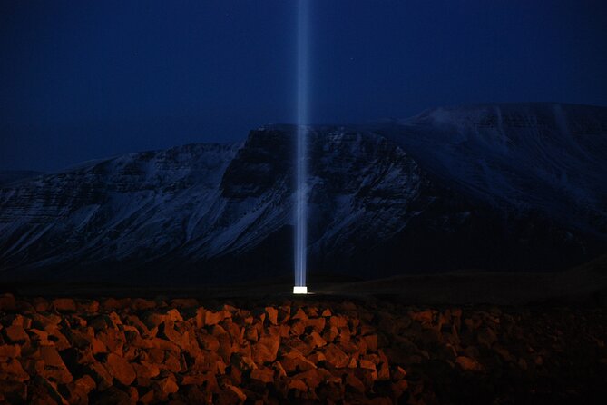 Imagine Peace Tower Tour on Viðey island | John Lennon tribute - Evening cruise timing, meeting point, and what 2 hours really means