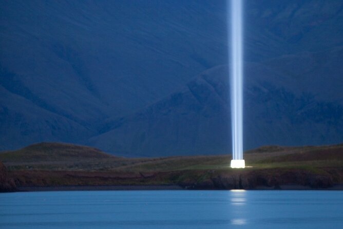 Imagine Peace Tower Tour on Viðey island | John Lennon tribute - Safety and comfort on a dark, unpaved island path