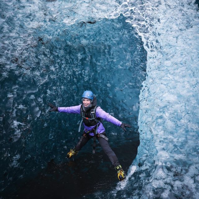 Jökulsárlón: Glacier Hike, Ice Cave, and Photoshoot Package - Crampons on the Glacier Edge, Then Lower Cave Magic