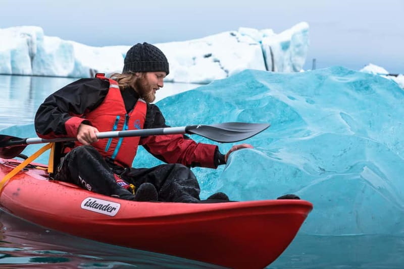 Jökulsárlón Glacier Lagoon Kayaking Tour - Getting the Safety Basics Right on Sit-On-Top Kayaks
