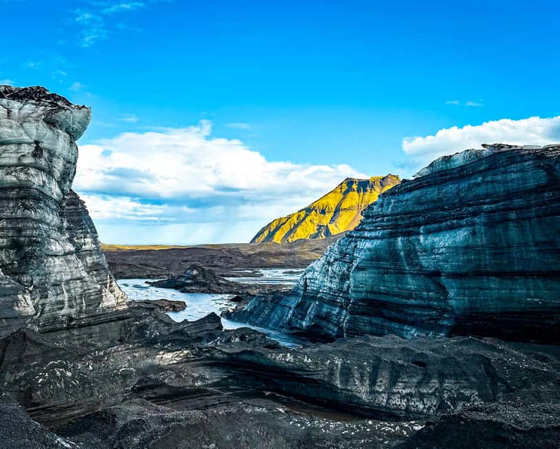 Katla Ice Cave Extended Guided Tour with Super Jeep - Inside the ice caves and tunnels: what the walking really feels like