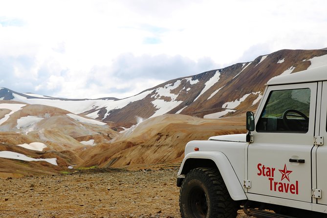 Kerlingarfjöll Highlands Day Tour in a 4X4 from Akureyri - Hveravellir geothermal pools: hot water, lava, and real steam
