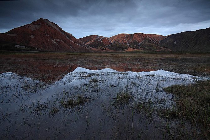 Landmannalaugar by Super Jeep from Reykjavik - Bláhylur and Hnausapollur: Surreal Blue Inside a Volcanic Crater