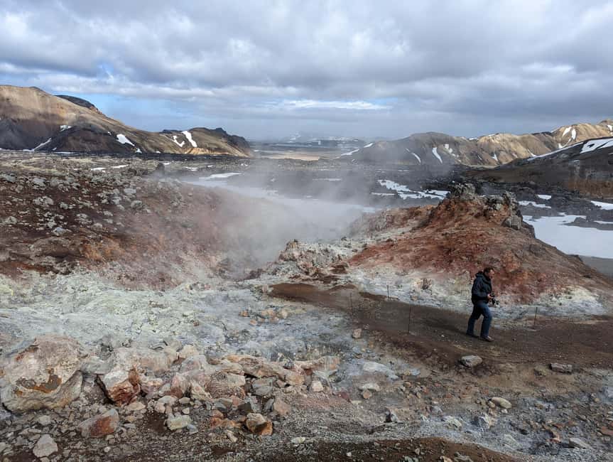 Landmannalaugar: Super Jeep Tour - The geothermal pool at Landmannalaugar, warmth after rough roads