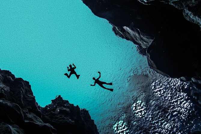 Lava Tunnel Caving & Snorkeling in Silfra with Transfer | Free Photos - Stop 1: Leidarendi lava tube caving and what crawling feels like