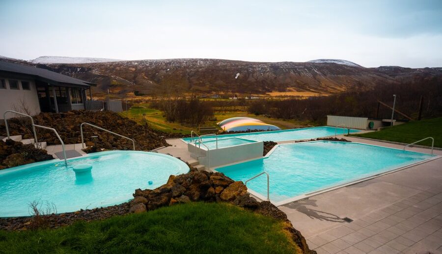 Lindin: Geothermal Bath - Sauna Time With a 180-Degree View