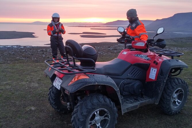Midnight Sun Adventure on ATV - The evening route: from pickup to open terrain