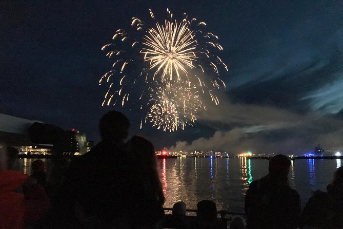 New Year's Eve Fireworks Cruise in Reykjavik - Boarding, coveralls, and getting comfortable fast