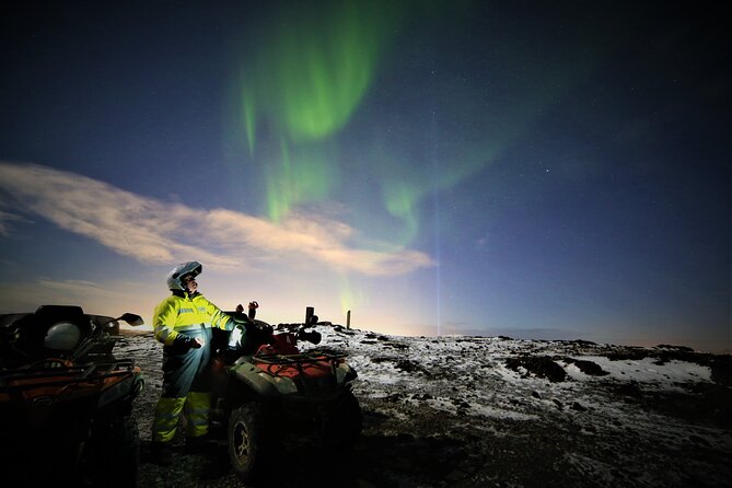 Northern Lights ATV Quad Adventure from Reykjavik - What happens if the sky is cloudy: stargazing time and patience