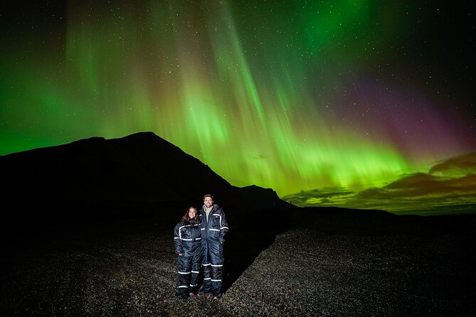 Northern Lights Tour with Photos, Snacks, Warm Snowsuits, Chairs - Aurora Setup and a Real Photo Session in the Wilderness